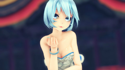 【渲染测试】露背初音的【極楽浄土】(附双声道版)
